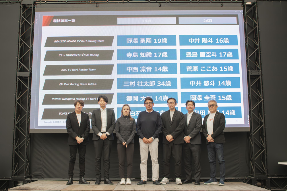 全日本カート選手権EVカート_オーナー集結_ドラフト会議の様子
